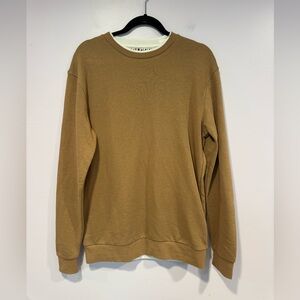 Men's Ricky Singh Denim and Flower Tan Sweater